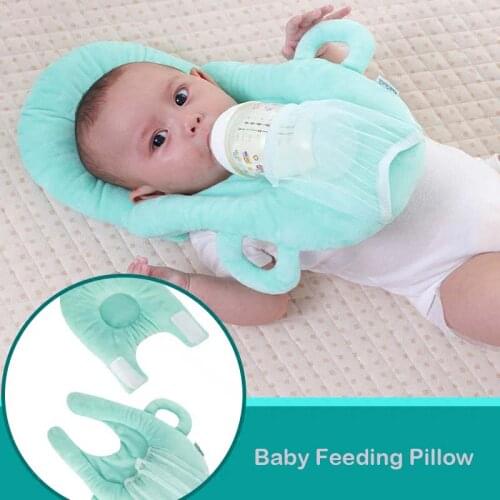 Cute Baby Feeding Bottle Rack Holder Plush Pouch Covers Nursing Pillow Holders Case