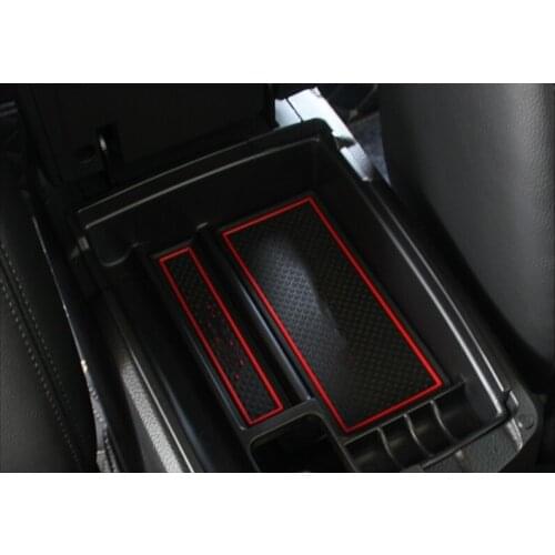 Car styling plastic central storage pallet armrest container box 1 set for Nissan X-trail 2014 2015 2016 2017 2018