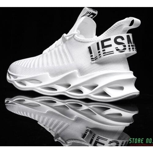 Super Light Soft Sole Mens Shoes Sports Womens Shoes Breathable Jogging Shoes Casual Net Shoes Lovers Student Trend Shoes