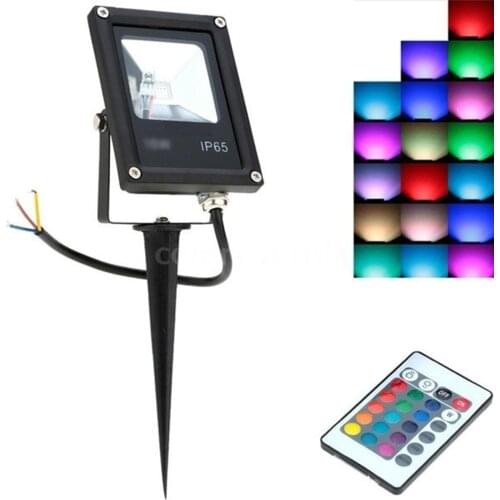 Led Flood Light Outdoor Spotlight Floodlight 10W 20W 30W 50W Wall Washer Lamp Reflector IP65 Waterproof Garden 220V RGB Lighting