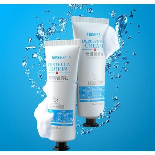 Unisex Silky Hair Removal Cream Softens The Hair Roots Cleans Repairs The Whole Body Underarms Legs And Hand Hair Removal Set