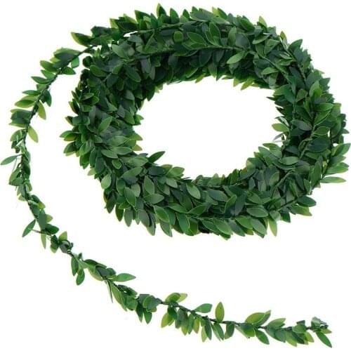 1pcs 7.5m Artificial Ivy Leaf Artificial Plants Green Garland Plants Vine Fake Foliage Home Decoration Wedding Party Decoration