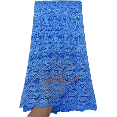 2021 Elegant Nigerian Tulle Lace African Lace With Sequins Soft Sheer Cotton Original Nigerian Cupion Occasions Wear 5yards