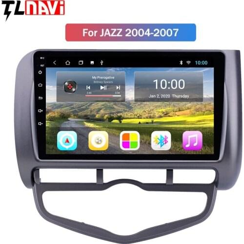 2G RAM 9 inch Android 9.1 Car GPS Navigation Radio for 2006 Honda Jazz City Auto AC Left Hand Drive