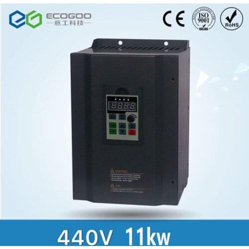 3 phase 440V input 3 phase 440V output 22A 11KW 15HP Inverter VFD frequency AC drive
