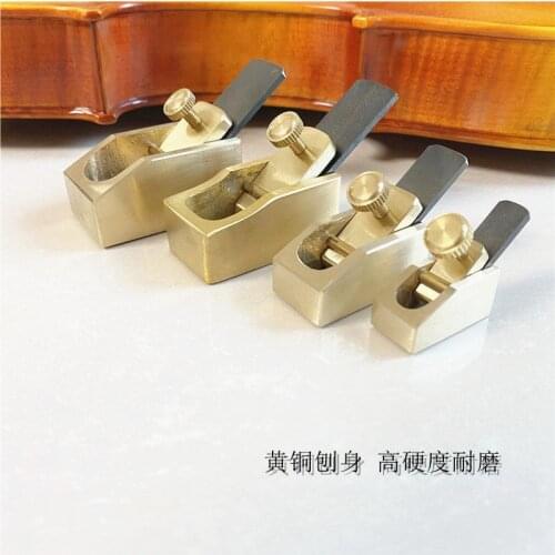 4pcs different size Brass flat bottom Plane ,violin,cello making Tool