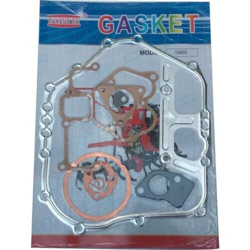 Free Shipping 170F 173F 178F 186F 186FA 188F 192F diesel engine A full set of Gasket suit for kipor kama and chinese brand