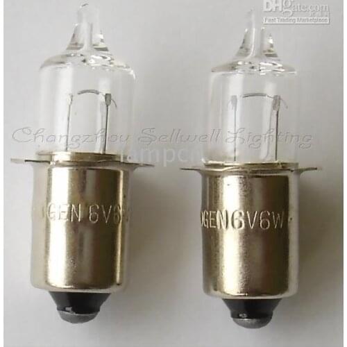 Halogen lamp bulb a392 6v 6w P13.5S sellwell lighting