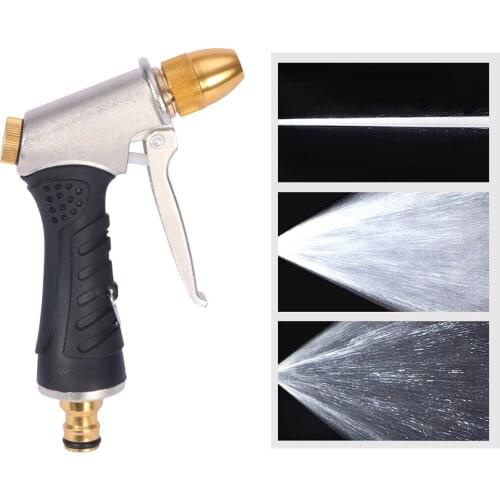 High-Pressure Water Spray Gun Car Washer Hose Spray Garden Watering Sprinkler Cleaning Water Gun