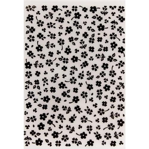 Clover Plastic Embossing Folder Stencil Template DIY Craft Making Pattern Background Paper Cards Scrapbooking Album Decoration