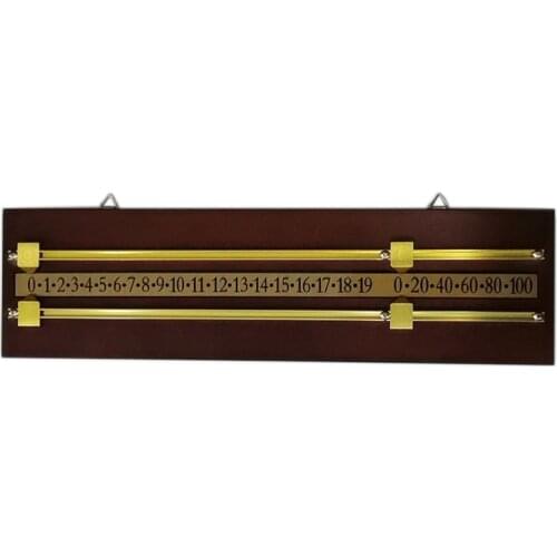 Snooker Scoreboard Complete with Scorer/Rails and Pointers for Billiard Lovers Snooker Game Billiard Score Keeper