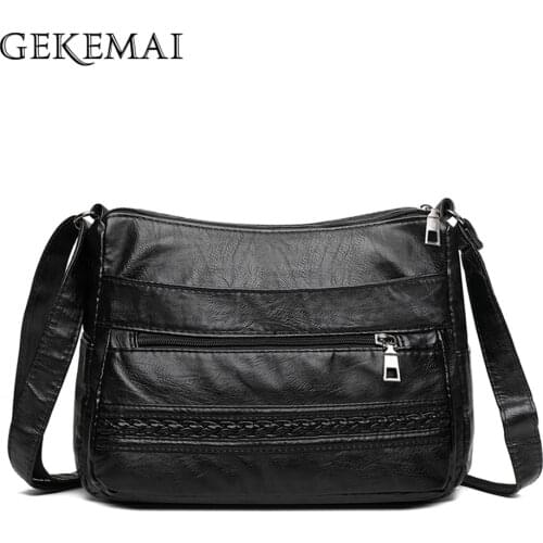 High Quality PU Leather Ladies Shoulder Bag Luxury Designer Women Messenger Bags Fashion Design Womens Bags Bolsos De Mujer Sac