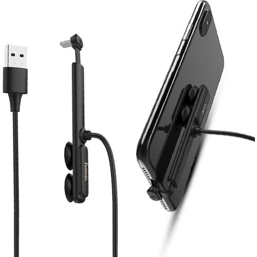 HOCO 90 Degree USB Charger Cable for iPhone 11pro X XS Max XR Mobile Game Cable Fast Charging Cable for iPhone 8 7 6Phone Cable