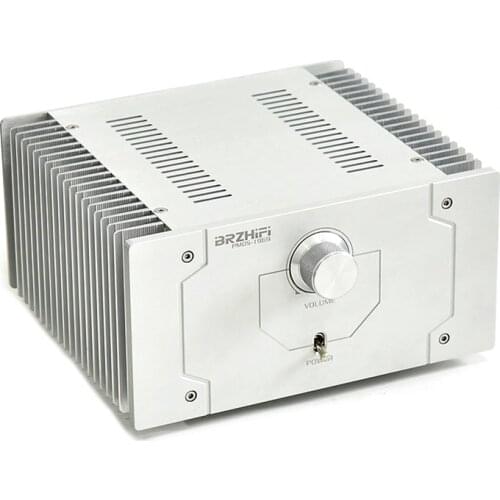 Hood 1969 Class A power amplifier with FET, BRZHIFI 1969-2020 tube amplifier sound quality, power: 10W, audio RCA input