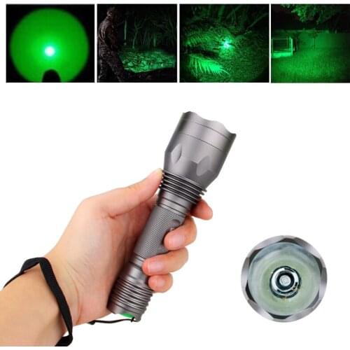 Vastfire Waterproof 350 Lumens 250 Yards Green LED Coyote Hog Predator Varmint Hunting Flashlight Torch