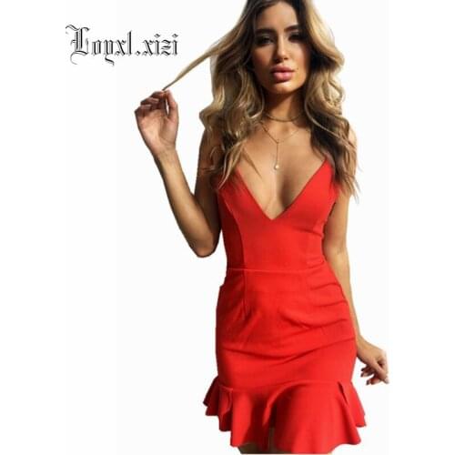 Spring summer fashion hot style womens best selling strap backless travel holiday with ruffled dress LQ0051