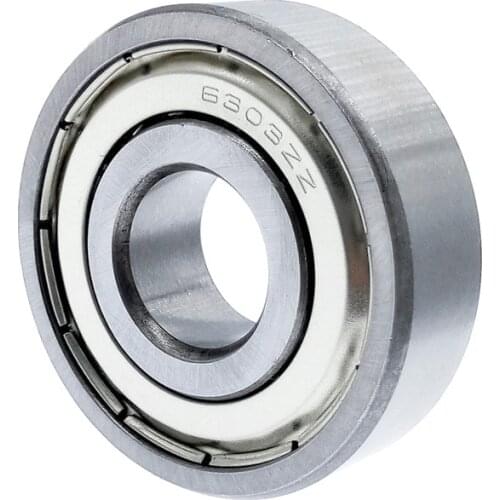 1pcs Bearing 6303ZZ deep groove ball bearings 17*47*14 mm metal sealed bearing carbon steel bearing 6303