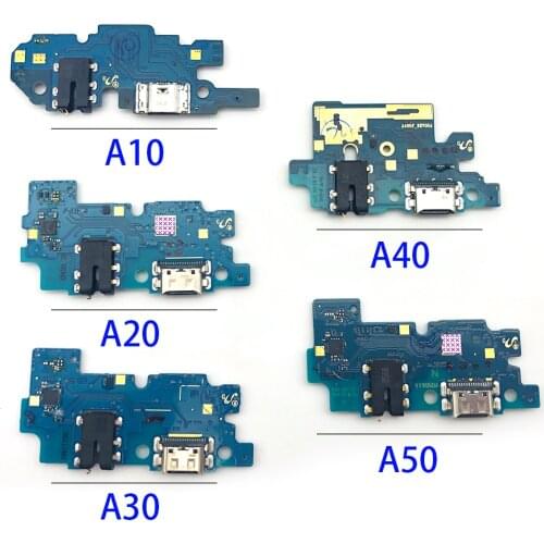 100%Original USB Charging Port Board Flex Cable For Samsung A10 A10S A20 A20S A21 A30 A40 A50 A105FN M21