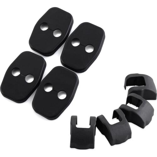 8Pcs/set Car Door Lock Decoration Cover Car Covers Door Stopper Protection Cover For Peugeot 301 308 3008 GT 408 2008 508