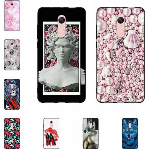 Soft TPU Case For Xiaomi Redmi Note 4 Case Silicone Painting Back Cover For Xiaomi Redmi Note 4X Phone Case Funda Coque Capa Bag