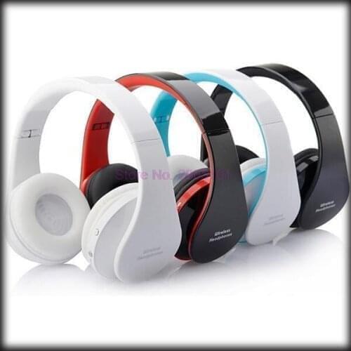 By dhl or ems 50pcs Foldable High Fidelity Surround Sound Noise Canceling Wireless Stereo Bluetooth Headphone Headset With Mic