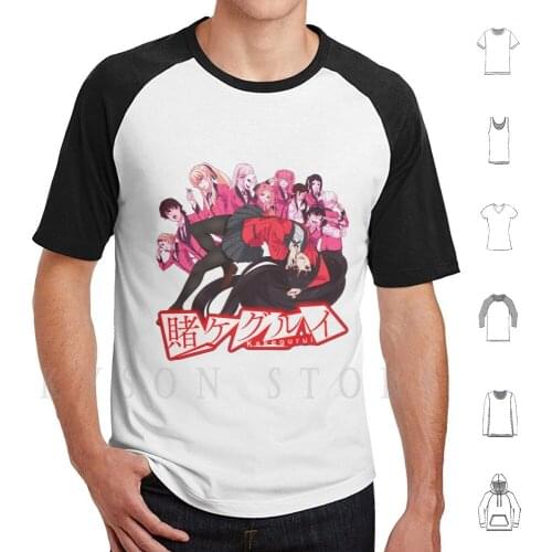 - Girls T Shirt Cotton Men Diy Print Anime Manga Yumeko Jabami Gambling Anime Girl Yumeko Jabami Japanese Compulsive