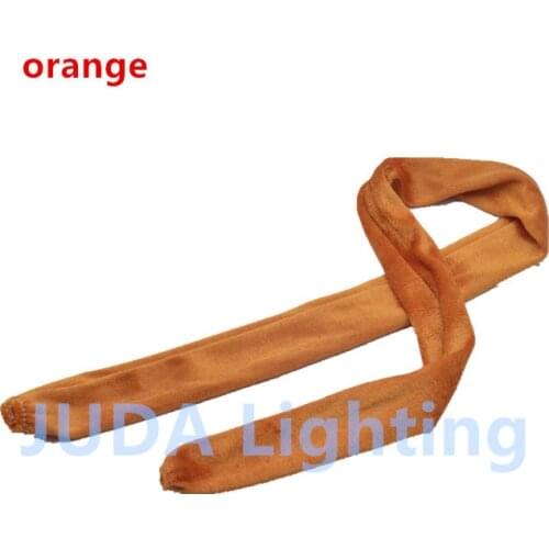 Crystal lamp led chandelier accessories hanging chain rustproof sleeve flannel Hanging chain antirust cloth cover jacket black