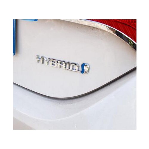 Jdm Sticker 3D Metal HYBRID Car Sticker Emblem Badge For Universal Cars Moto Bike Decorative Accessories Funny Car Stickers