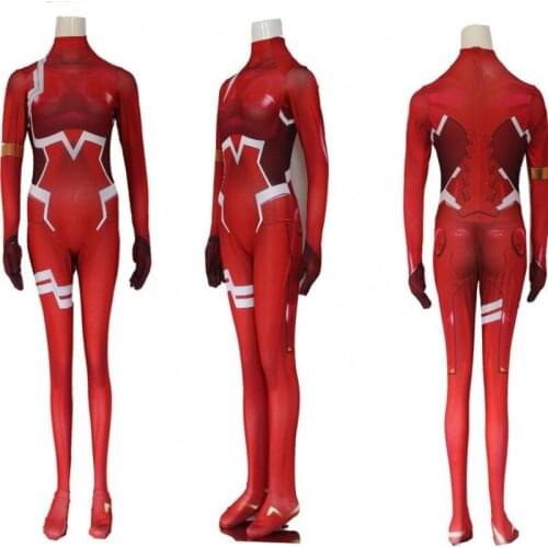 Anime DARLING in the FRANXX Code002 Cosplay Costume