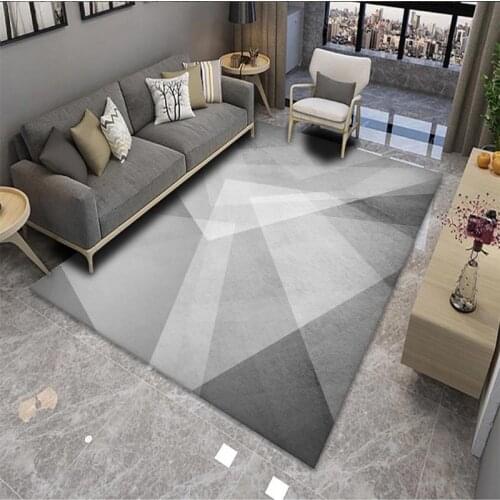 Geometric Printed Carpet Rug for Living Room Washable Bedroom Large Area Rugs Modern Printing Floor Carpet for Parlor Mat Home