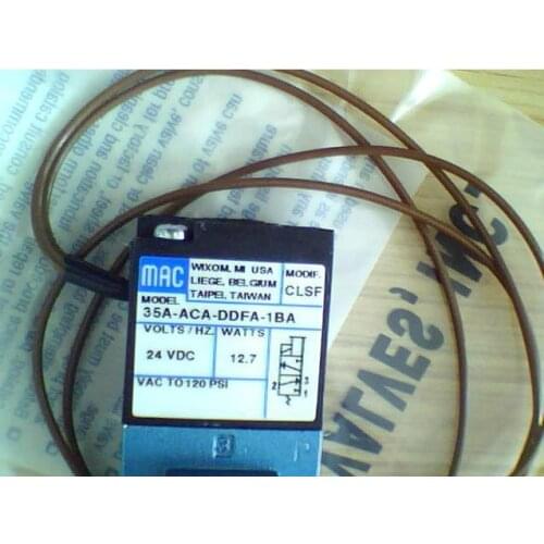 MAC type DC12V Drip molding machine Dispenser Machine High Frequency Valve; Model 35A-ACA-DDFA-1BA (35AACADDFA1BA )