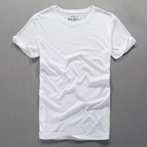 New summer t shirt men brand solid t-shirt mens slim fashion clothing t shirts men casual short-sleeved tshirt male chemise