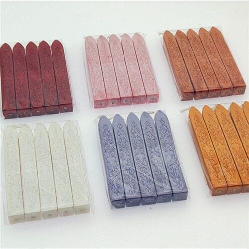 New 6 colors DIY Sealing Strips Seal Dedicated Beeswax Stick Branding Paint Stamp Seal Wax Sigillo Handmade Hobby DIY Tool