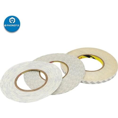 PHONEFIX White Double-Sided Tape Adhesive Anti-collision Waterproof Sealing Tape for Phone Computer LCD Ttouch Panel Screen