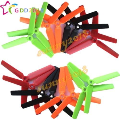 2016 New 24pcs / 12Pairs Enhanced Edition 5045 3D 3-blade glaze Props Propellers For FPV Mini QAV250 ZMR 250 270 280 Quadcopter
