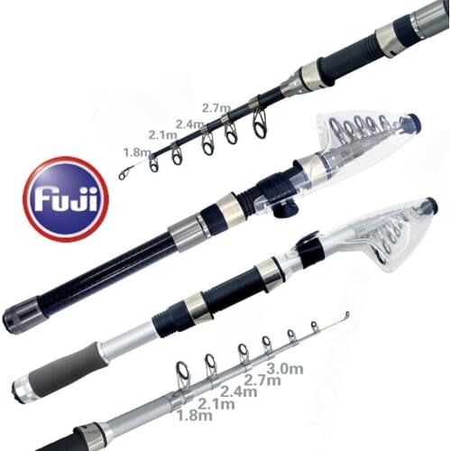 Telescopic Fishing Rod Super Light Super Hard Carbon Sea Rod Short Section Portable OEM Telescopic Sea Fishing Rod Fishing Rod