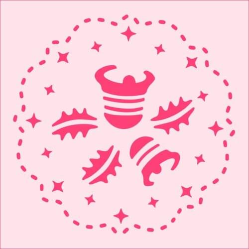 15*15 Bell flower Layering Stencils for Diy scrapbook/photo album Decorative Embossing coloring,painting stencil,home decor