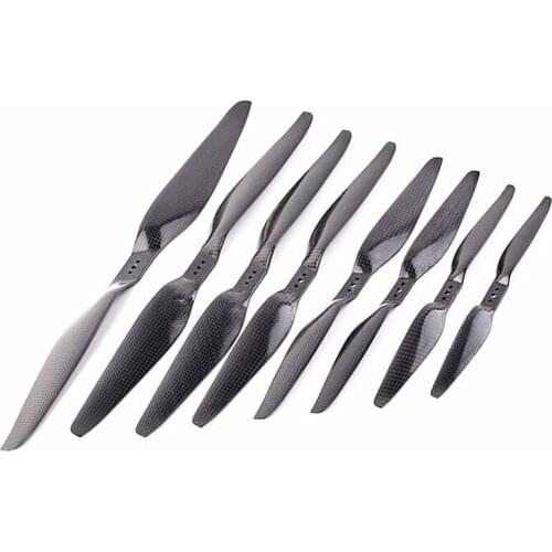 2 Pairs Carbon Fiber Propeller Blade 8055,9055,1055,1155,1255,1355,1455,1555 3K For Quadcopter 2-Blades Paddle RC Parts