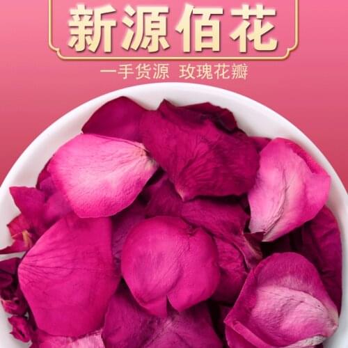 400g/800g Top Rose Petals Dried Flower Bath Beauty Petals Health Slimming Flower Tea Women Gift Wedding Party Household Products