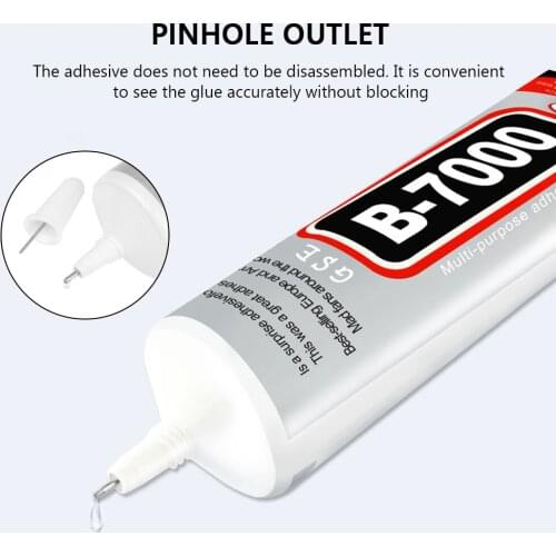 5/10/20Pcs 3/9ML B7000 Glue Mobile Phone Touch Screen Superglu B-7000 Adhesive Repair Point Diamond Jewelry Glue Telephone Glass