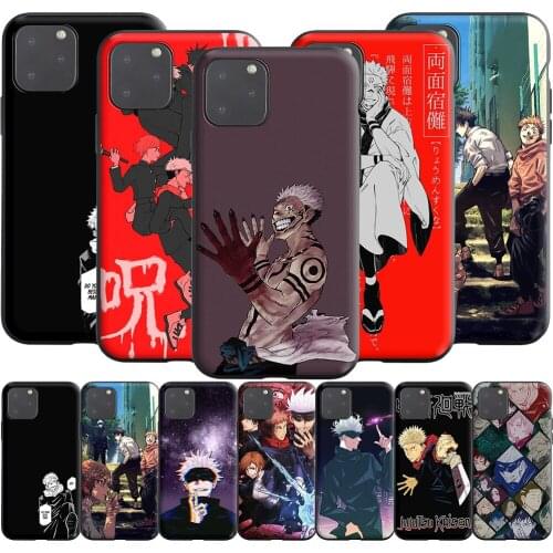 Jujutsu Kaisen Anime Silicone Case for Realme Narzo 30A GT NEO C3 C25 C21 C20 C17 C15 C12 C11 8 7 7i 6 6i Pro