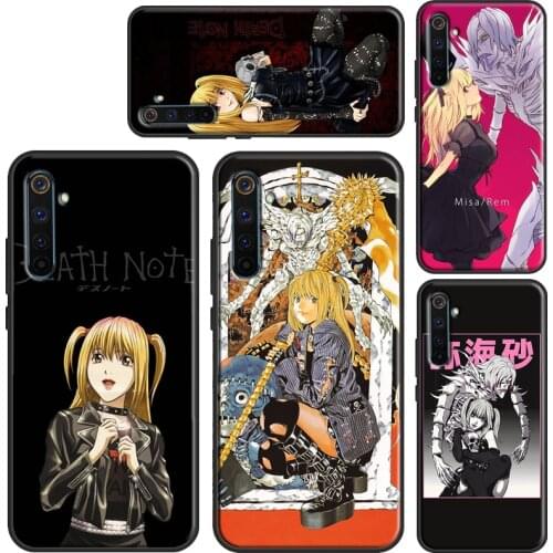 Rem and Misa Death Note Anime For OnePlus 9 9Pro 7 8 8Pro 8T 9R Case For Realme 8 7 6 Pro Q3 C3 C11 C15 C21 GT Neo Cover