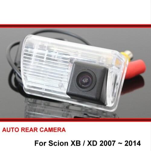 For Scion XB / XD 2007 ~ 2014 Night Vision Waterproof Wide Angle Car Reverse Backup Rearview Parking Rear View Camera HD CCD