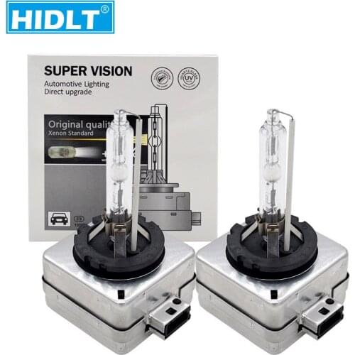 HIDLT 2PCS Metal Base 35W D1S D1R HID Xenon Bulb Lamp 4300K 5000K 6000K 8000K 10000K 55W D3S D3R Auto Car Headlamp Bulb Lights