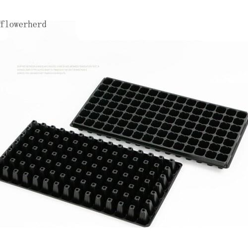 105-hole Nursery Tray PVC Nursery Tray Household Gardening Seedling Nursery 105-hole Nursery Tray Seedling Tray Garden Pots