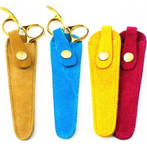 New fashion cloth hair scissors sheath leather case barber packet scissor cover shears Holster hairdressing scissors bag
