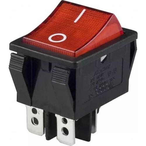 Hot wholesale rocker switch 16-20A 125-250VAC 31X25X18.3mm widely for equipments or machines ,500pcs/lot