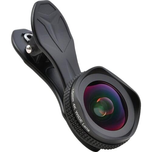 APEXEL Professional HD Optic Lens universal 16mm 0.6X 4k Super Wide angle Lens with CPL filter for iPhone/ Xiaomi/Samsung/Redmi
