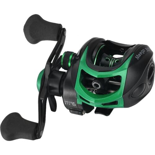 Baitcasting Fishing Reel 19+1 Ball Bearings Baitcasting Fishing Reel Lightweight High Speed 9.1:1 Reels Gear Fishing Tackle