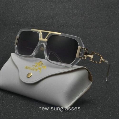 NEW Sunscreen Anti-peeping Sunglasses Super Oversized Reflective Mask Mask Men Vintage One Large Lens Sunglasses For Women NX